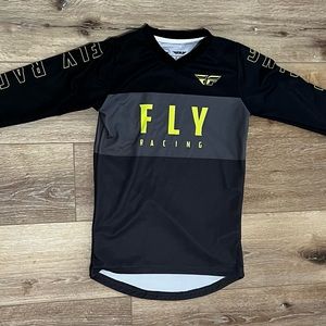 Youth M Fly Racing Jersey BMX Motocross Dirt Bike